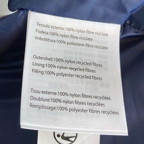 Save the Duck Hina Puffer Jacket Navy Blue - Picture 8 of 8